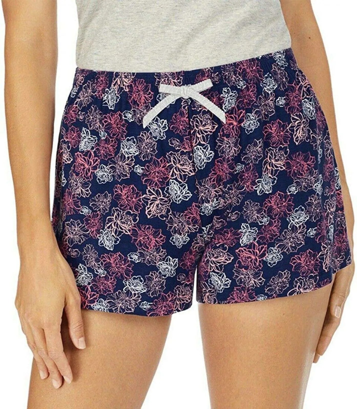 Jane And Bleecker Women's 2-Pack Soft Stretch Modal Sleep Shorts