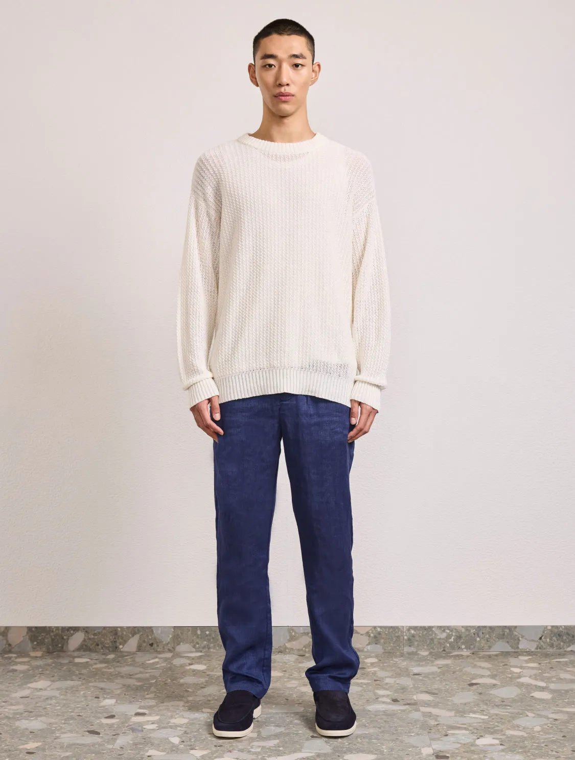 JARDIM LINEN SWEATER