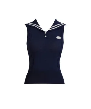 J.Jane Sailor Sleeveless Knit - Navy