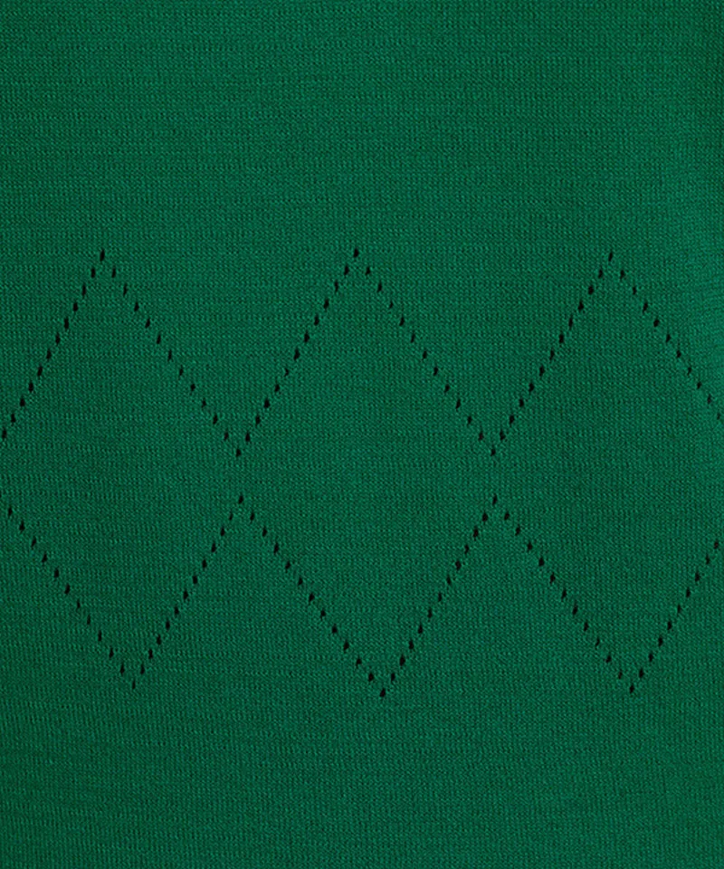 J.Jane Vivid Color Half Sleeve Knit - Green