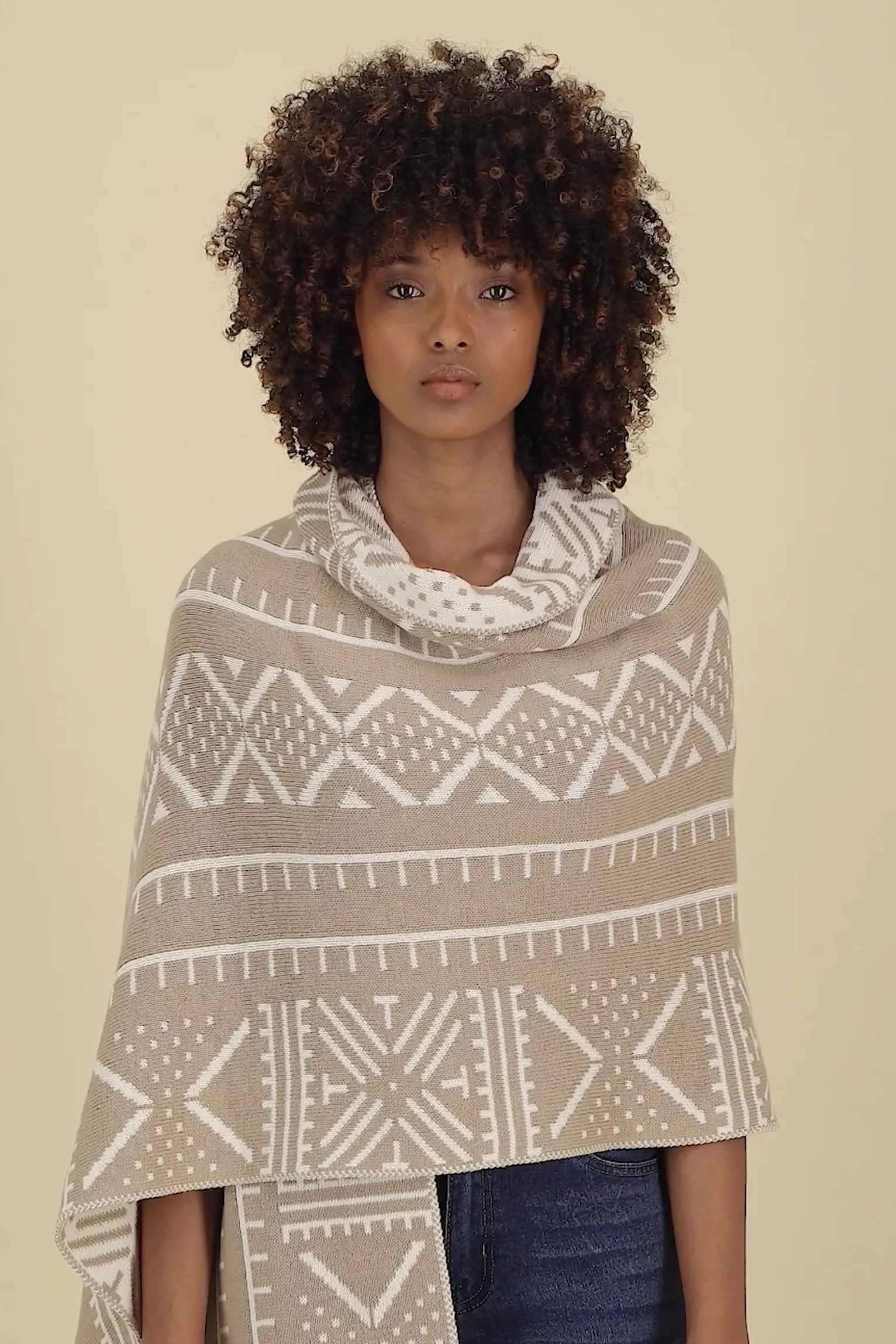 Kichana Wrap - Sand Linen