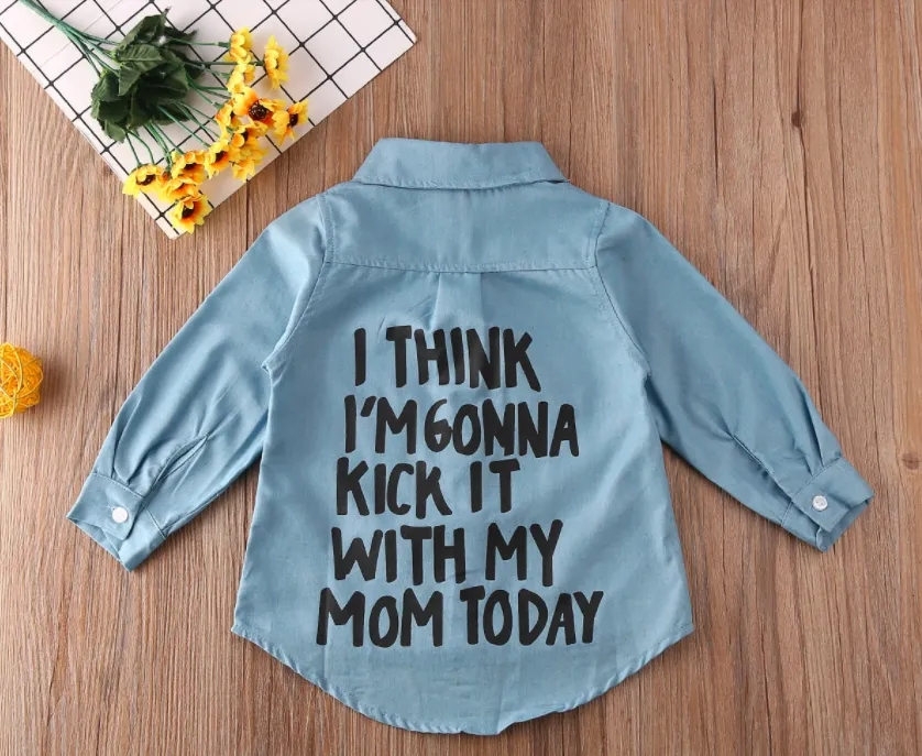Kickin' it with Mom Denim