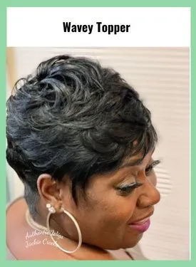 Lace Hair Topper | Human Straight Hair | 100% USA Handcrafted