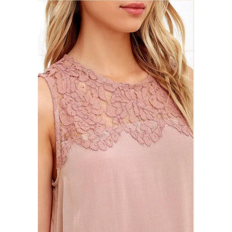 Lace Patchwork T-Shirt