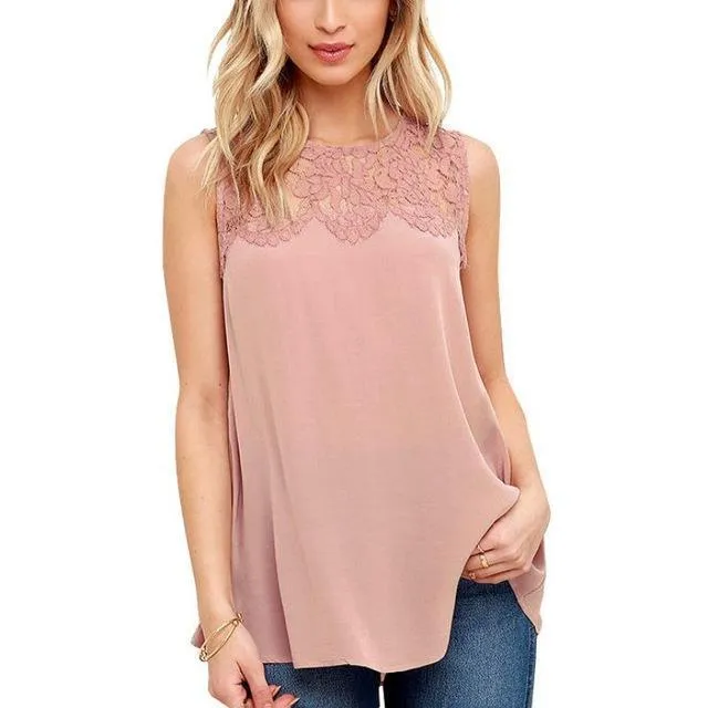 Lace Patchwork T-Shirt