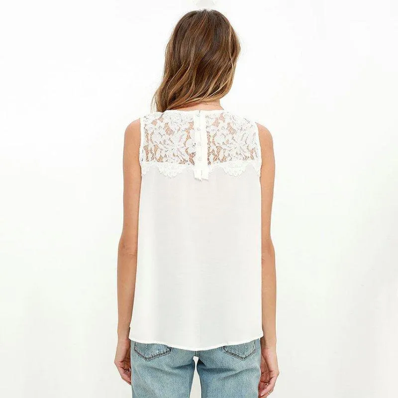 Lace Patchwork T-Shirt