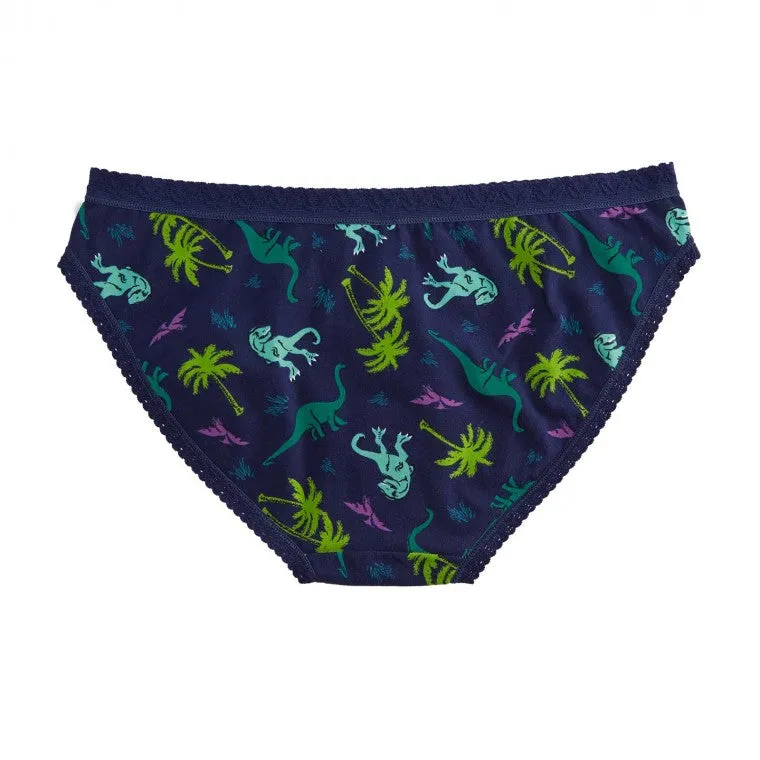 LAND OF DINOSAUR BIKINI BRIEF UNDERWEAR