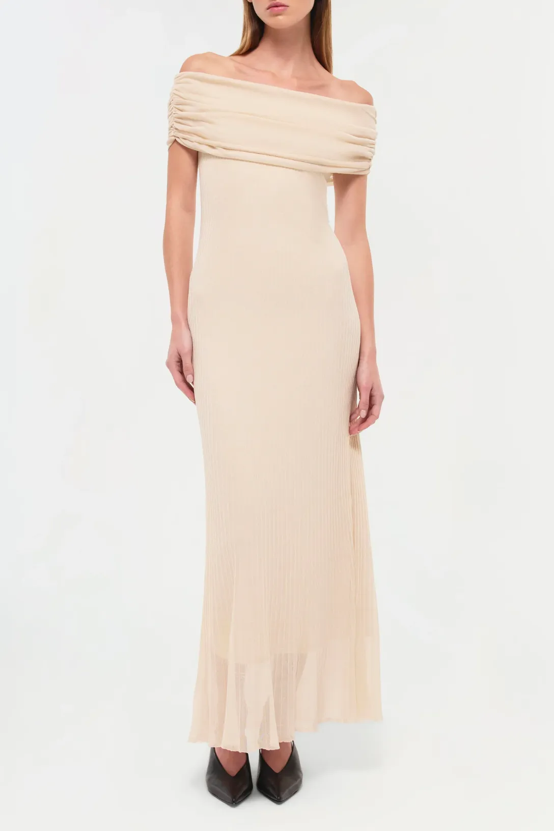 Laurelle Knit Maxi Dress | Sand