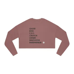 L.B.C. Women's Cropped Sweatshirt