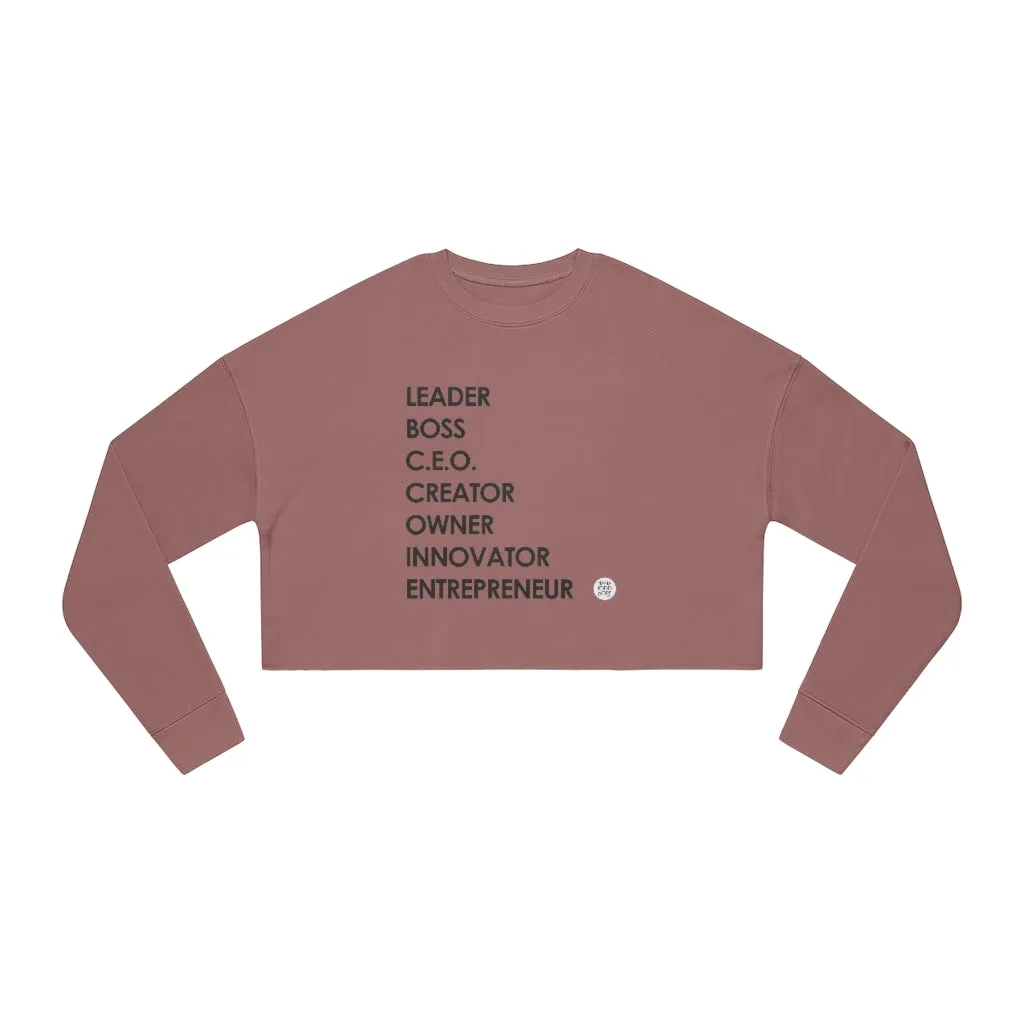 L.B.C. Women's Cropped Sweatshirt