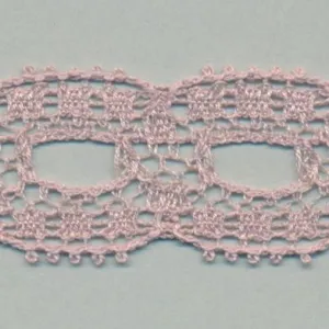 Leavers Trimming Lace #61 Azuki