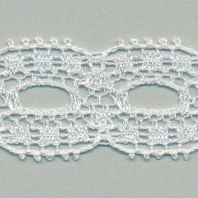 Leavers Trimming Lace #81 Powder Blue