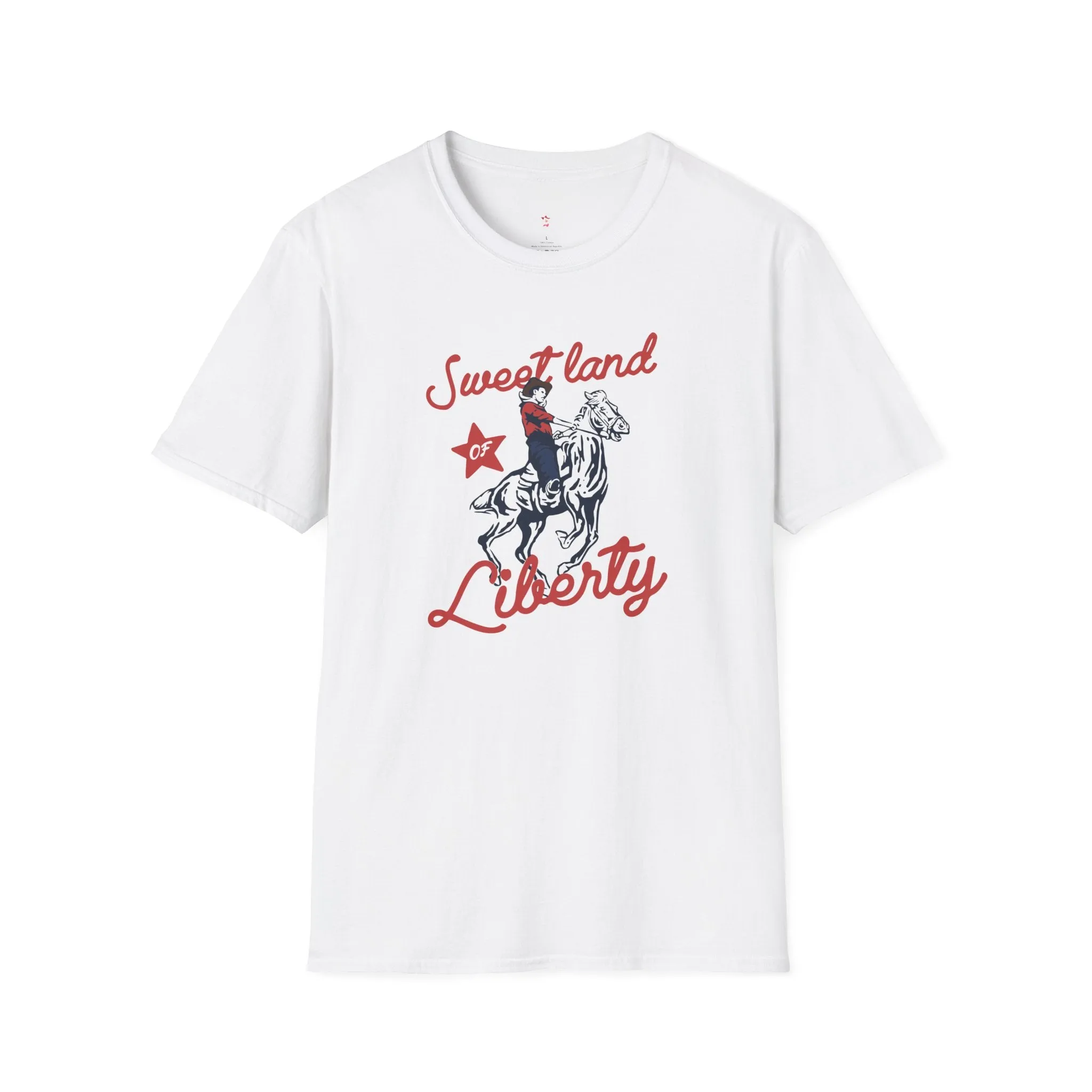 Liberty Tee, 4th of July, Softstyle T-Shirt
