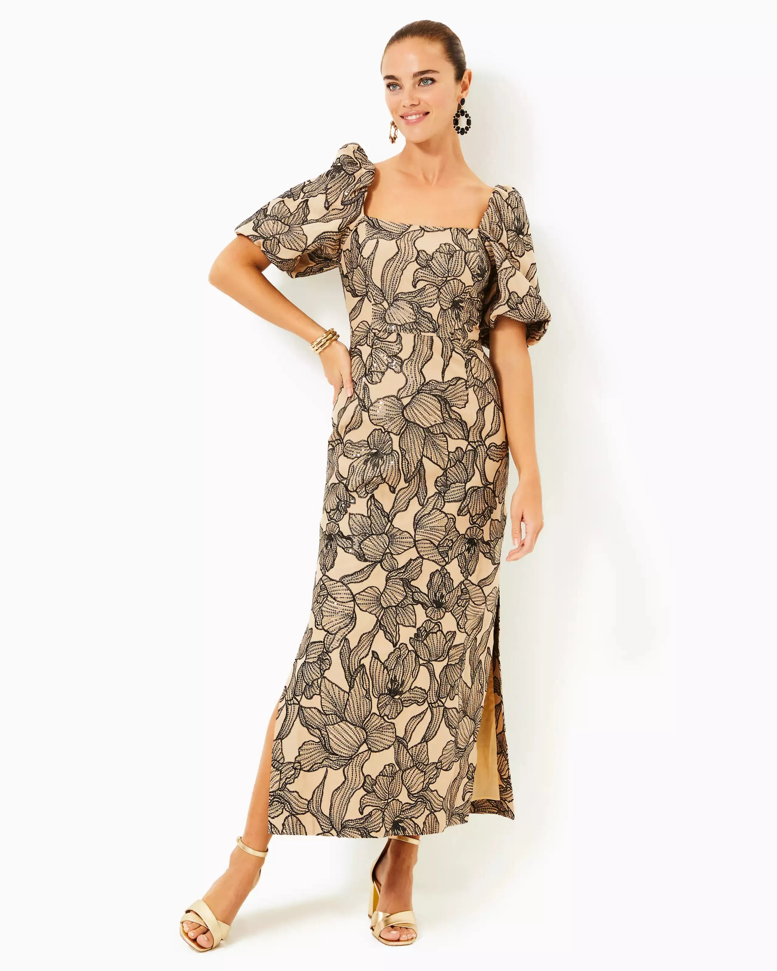 Linora Maxi (Sequin Exploded Flora)