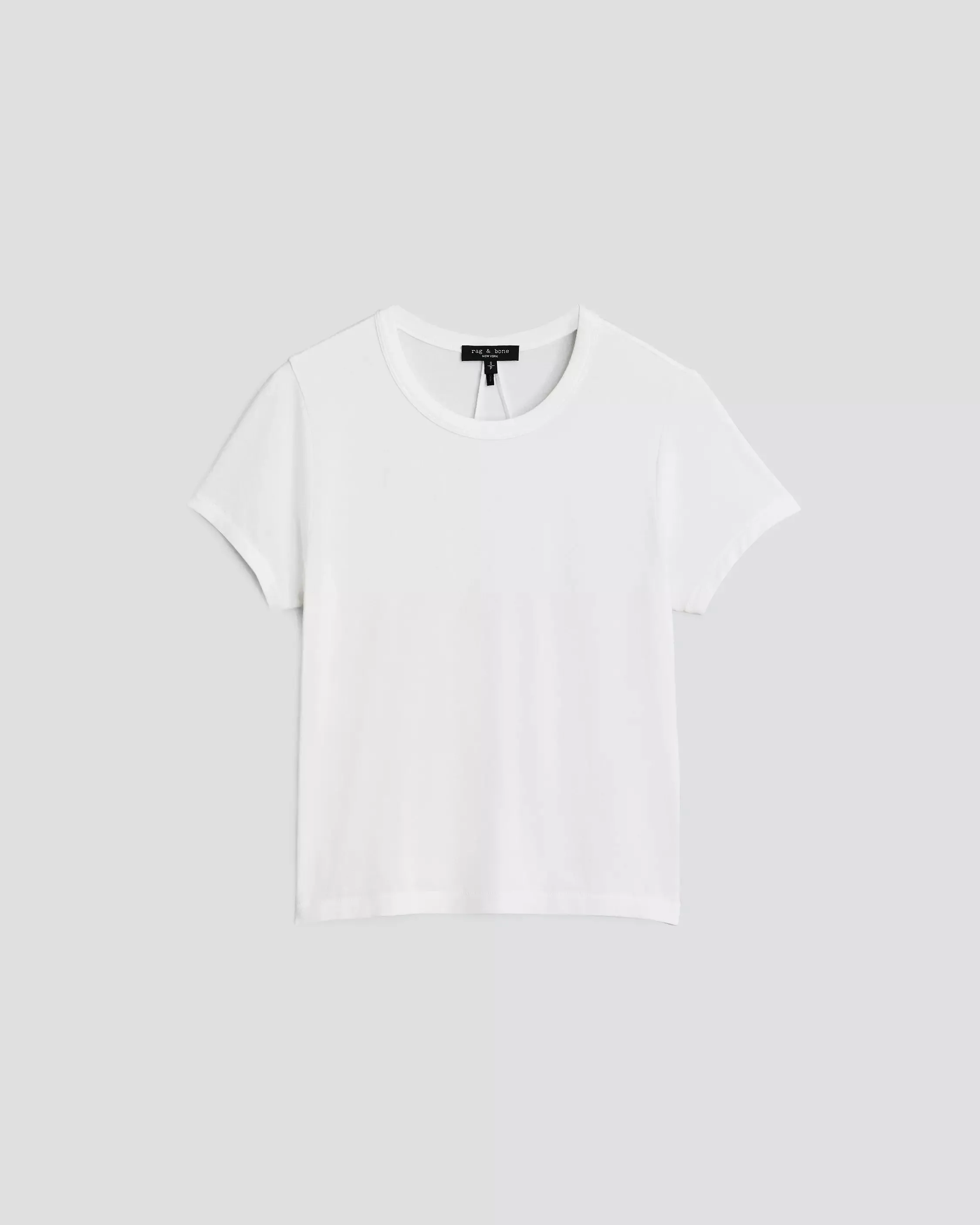 LUCA BABY TEE IN WHITE