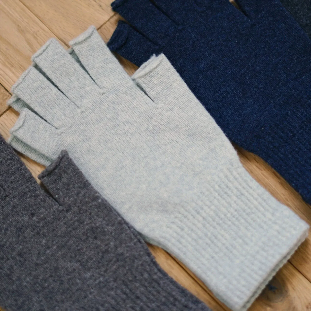 Memeri Fingertip-less Gloves - 100% Merino