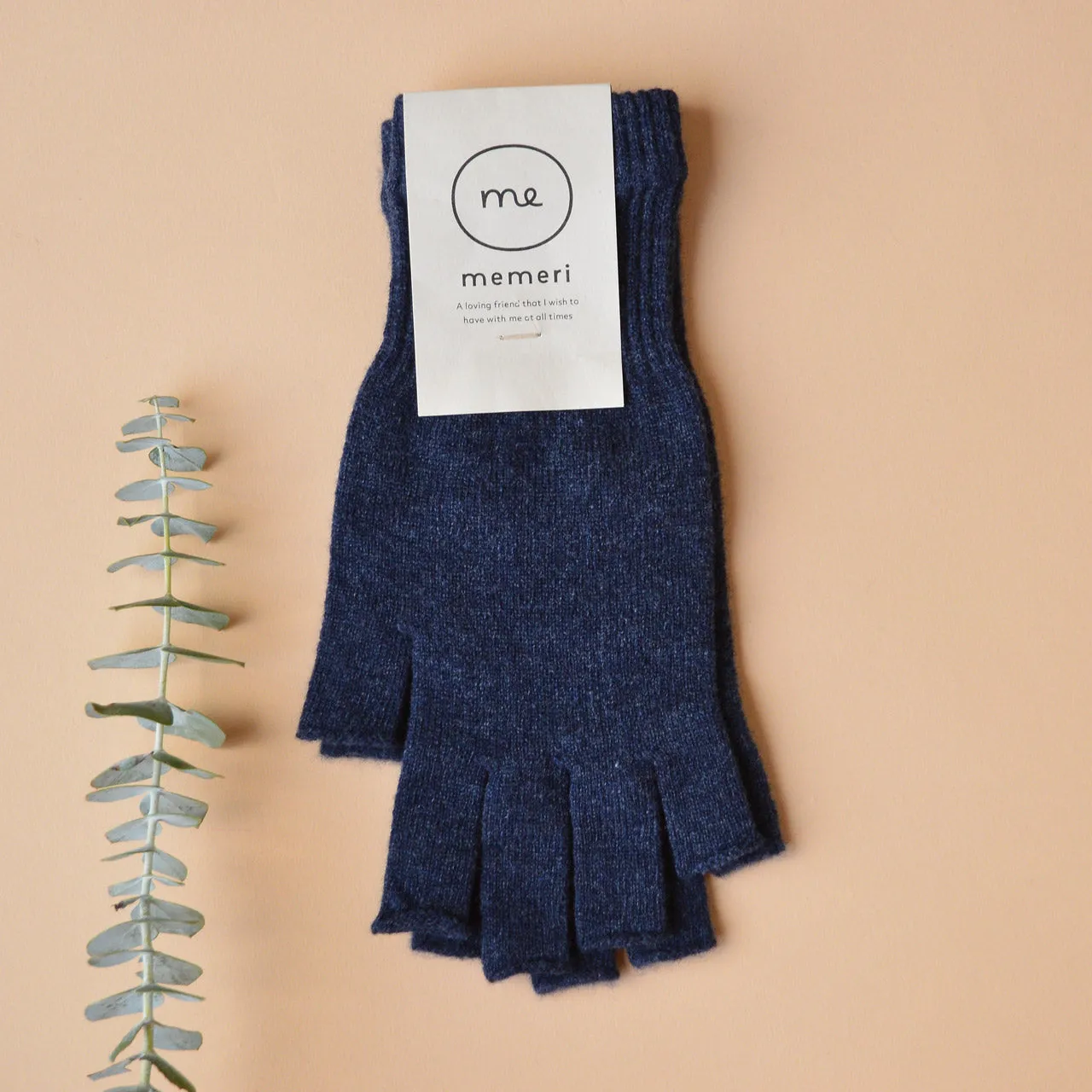 Memeri Fingertip-less Gloves - 100% Merino