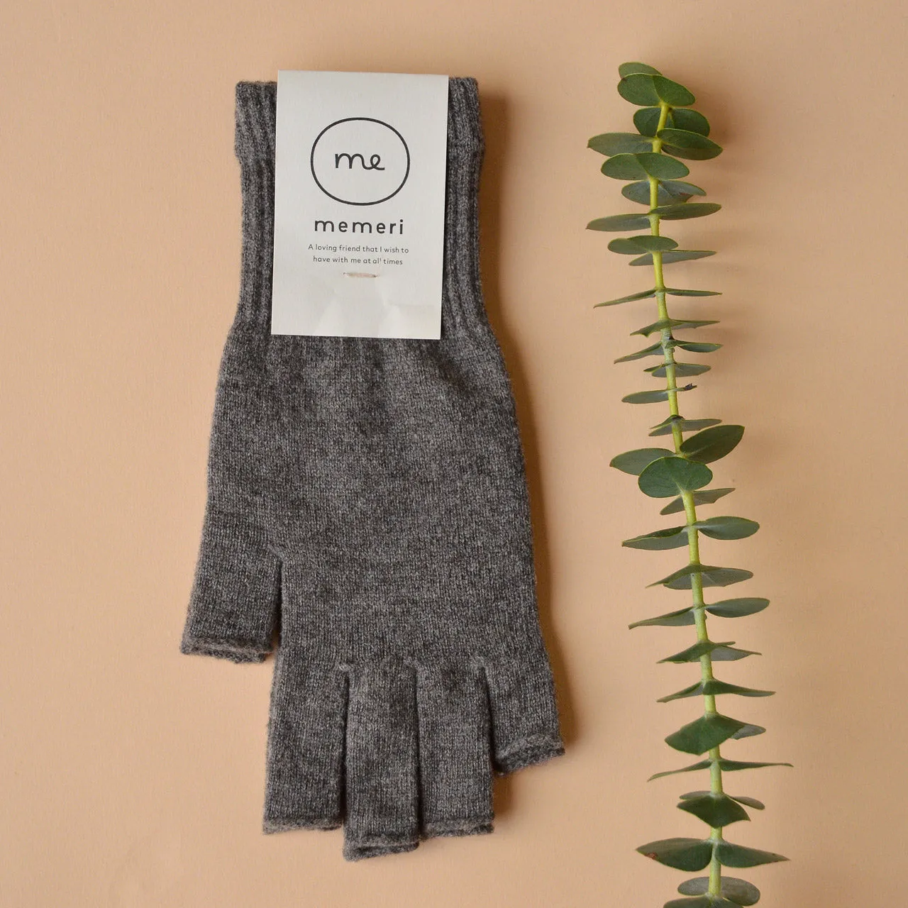 Memeri Fingertip-less Gloves - 100% Merino
