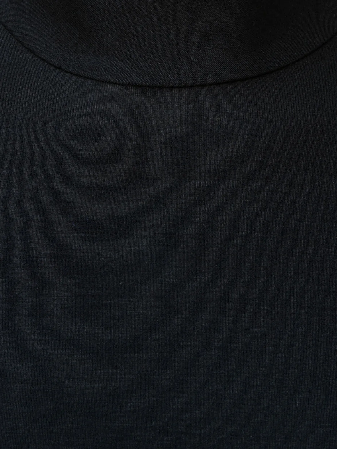 Mock Neck Shirt in Modal Jersey
