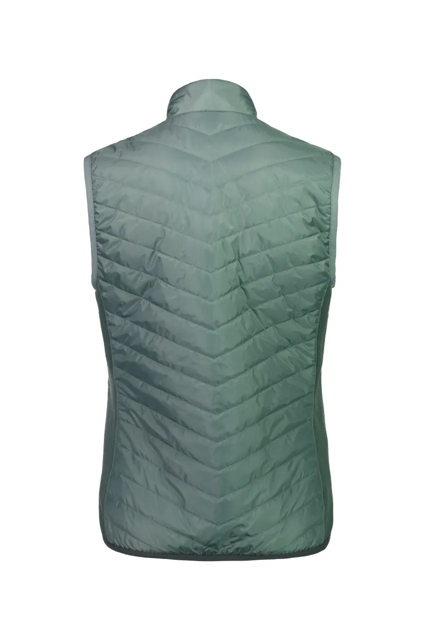 Mons Royale Neve Wool Insulation Vest Womens Sage / Burnt Sage