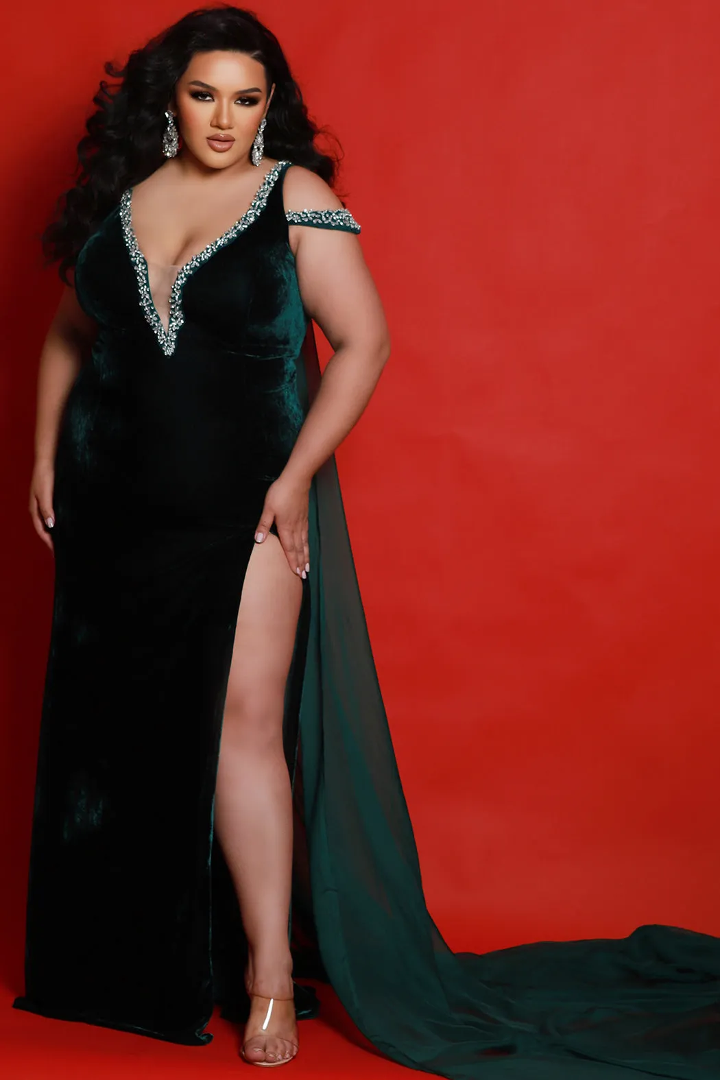 Monte Carlo Pageant Gown<br> JK2420