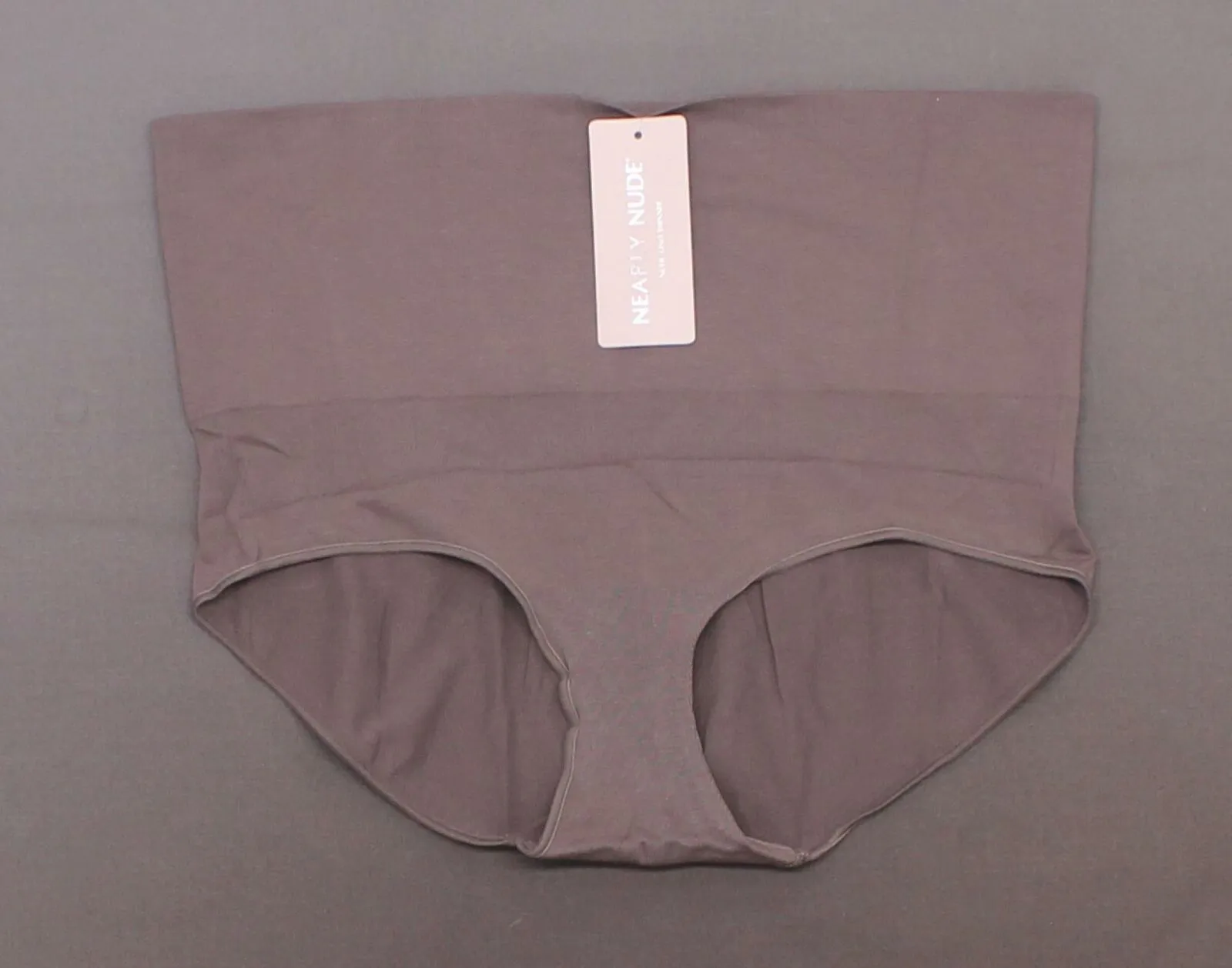 Nearly Nude Women's Plus Size Smoothing Modal Cotton High Waist Brief Panties