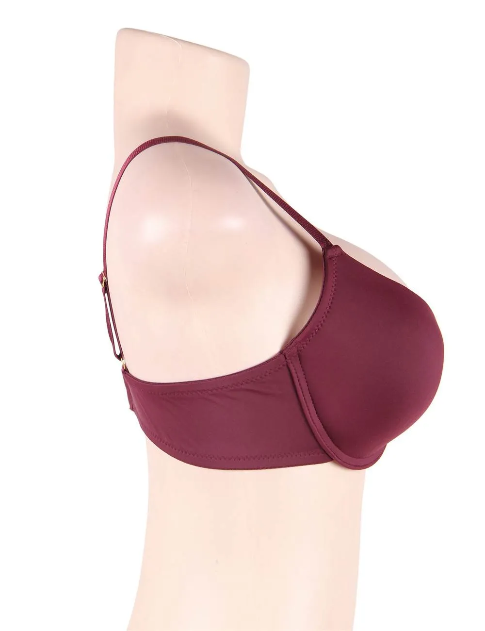 New White & Black & Beige & Wine Red High quality smooth basic comfort T-shirt bra