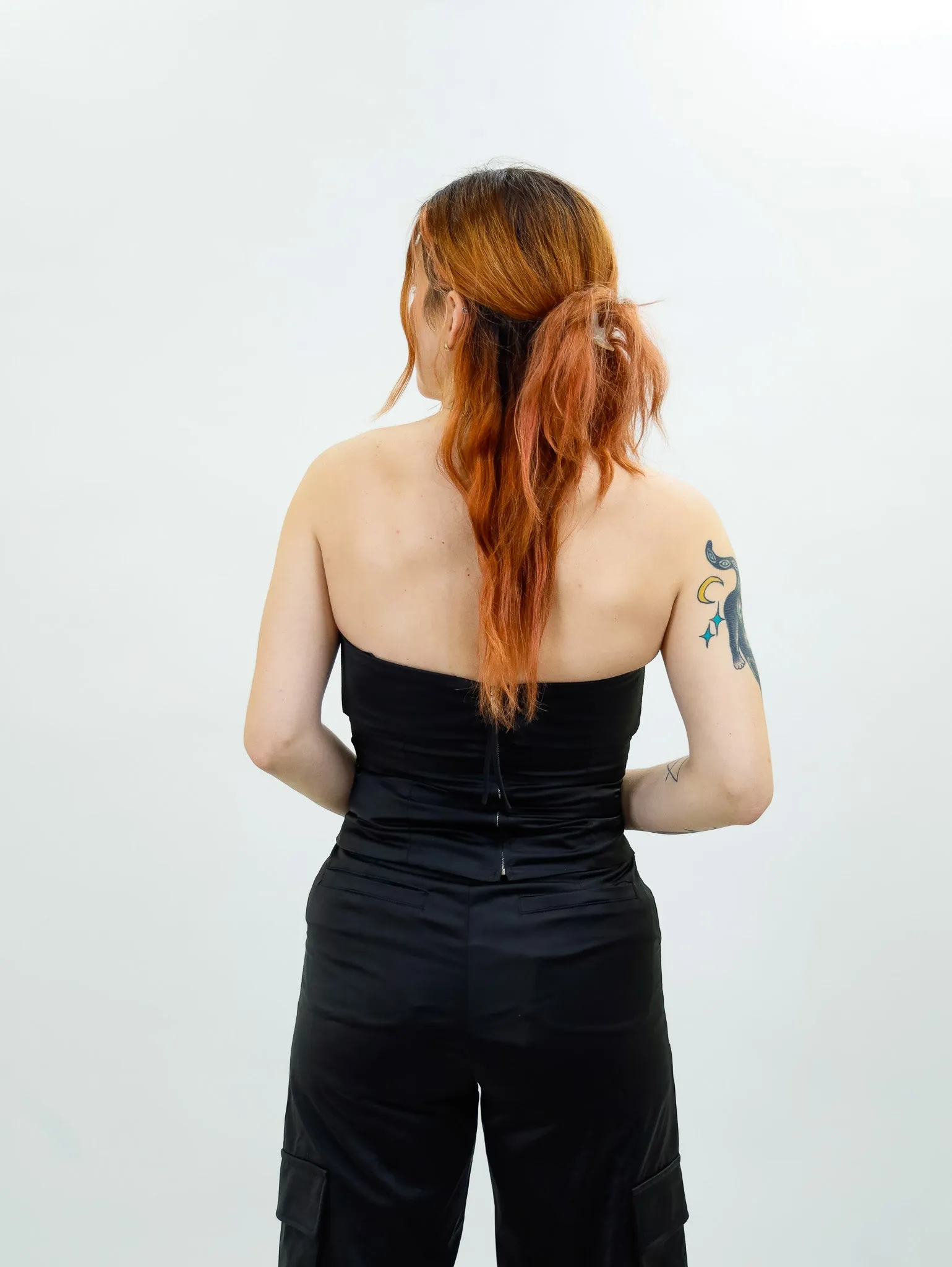 Nia Nathalia Corset  - Black