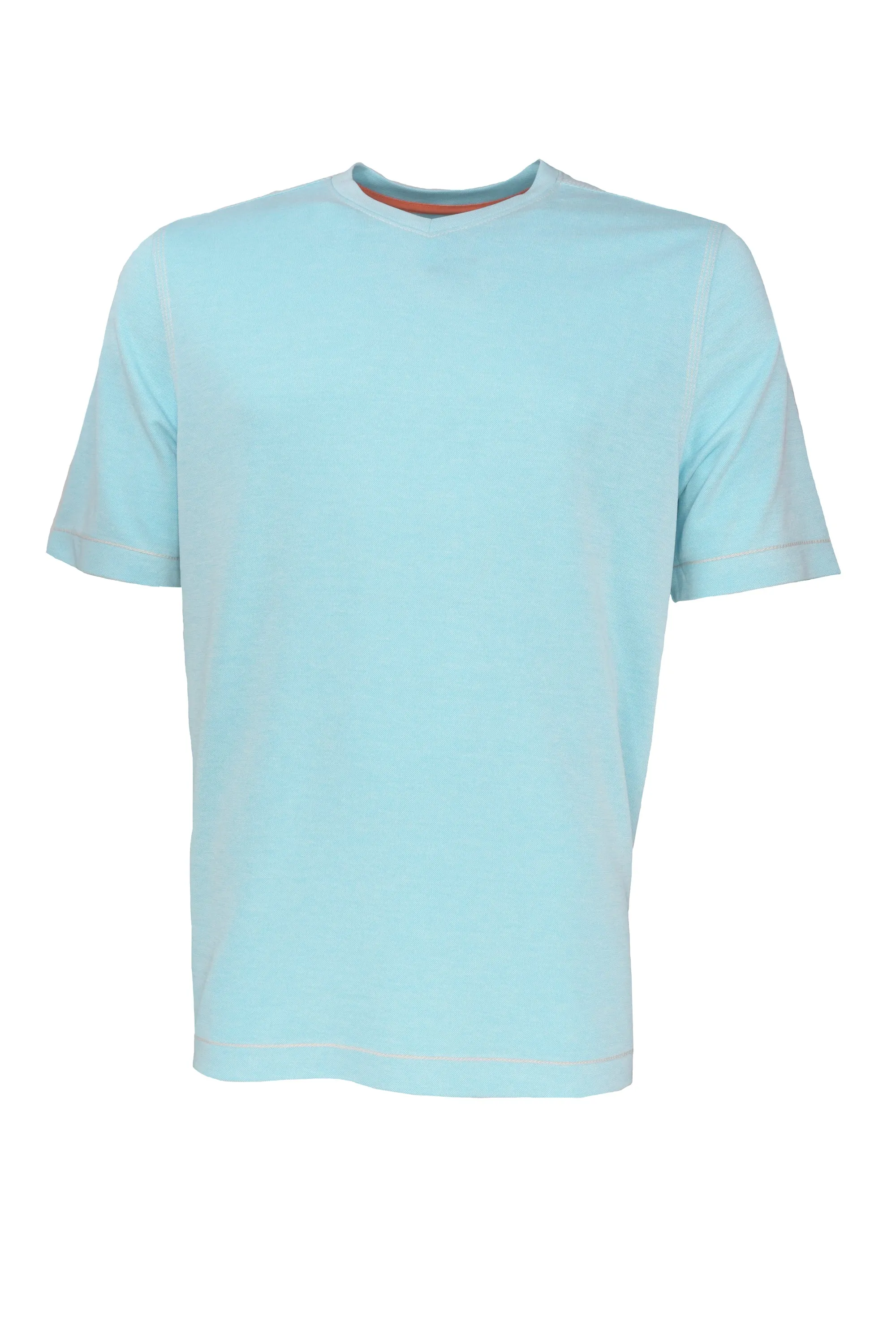 Nicoby Spring V-Neck Tee - Turquoise