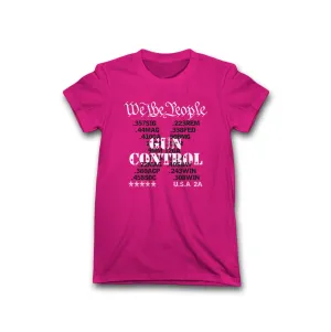 No Gun Control | Pink | Women