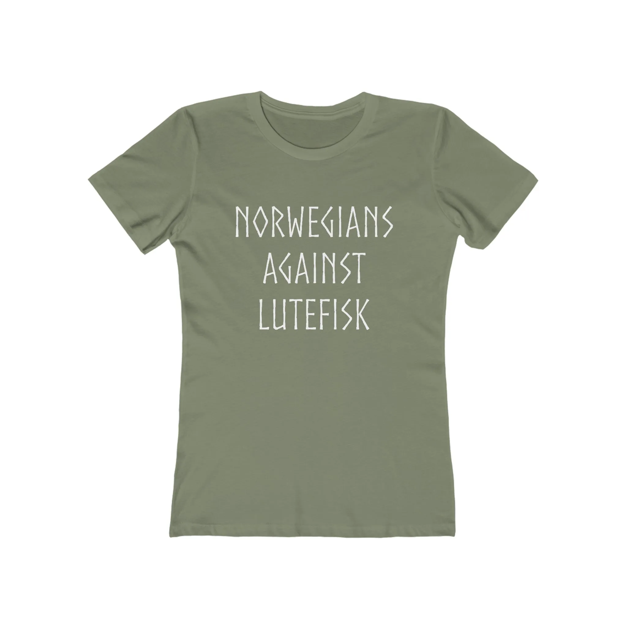 Norwegians Against Lutefisk Women's Fit T-Shirt