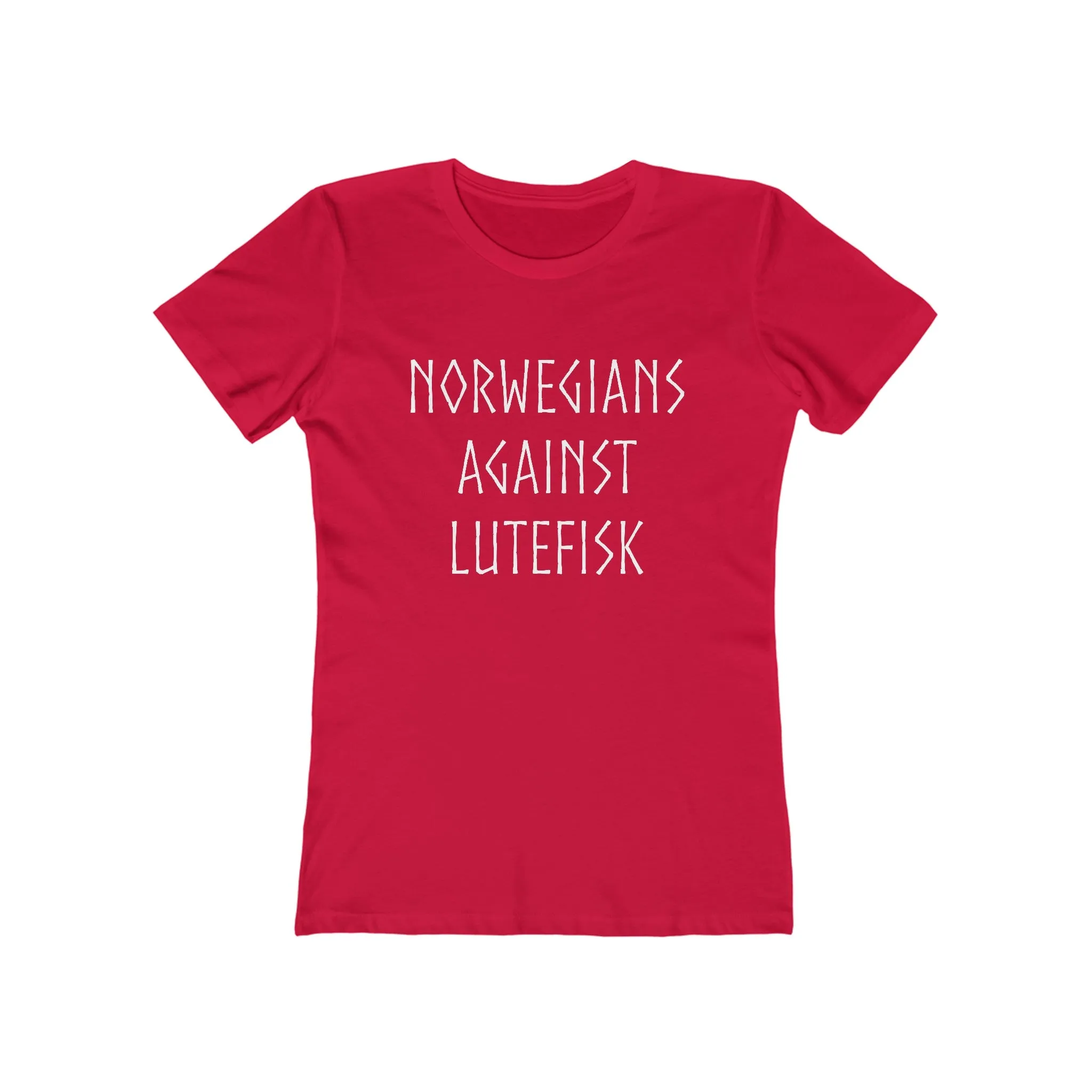 Norwegians Against Lutefisk Women's Fit T-Shirt
