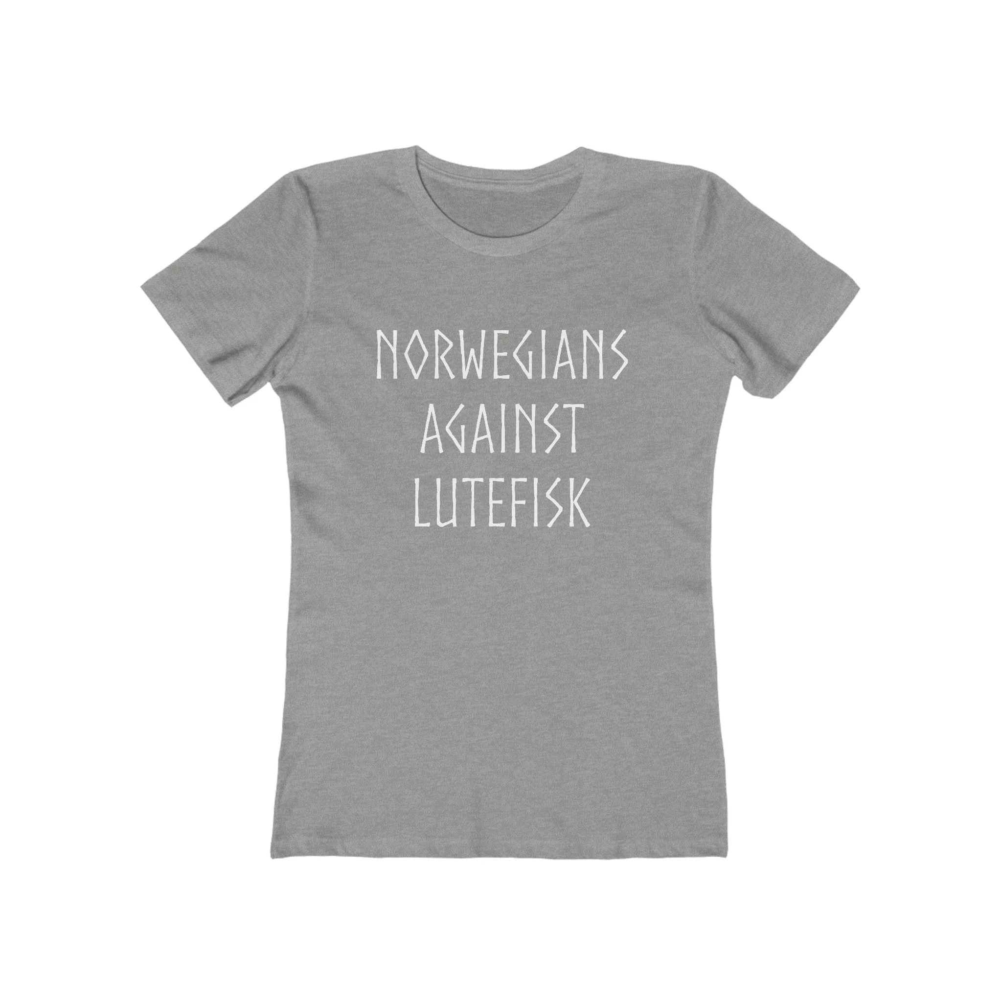 Norwegians Against Lutefisk Women's Fit T-Shirt