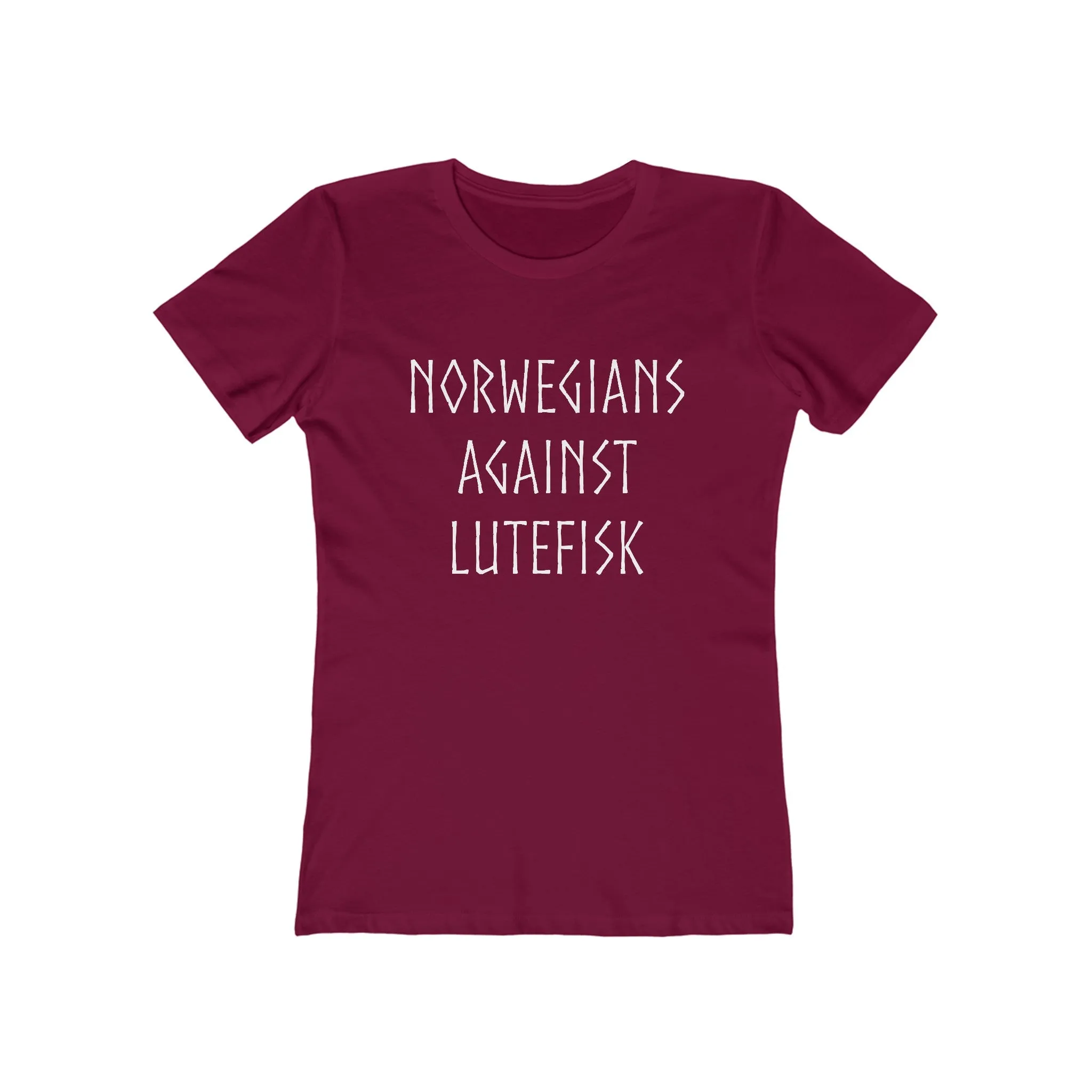 Norwegians Against Lutefisk Women's Fit T-Shirt