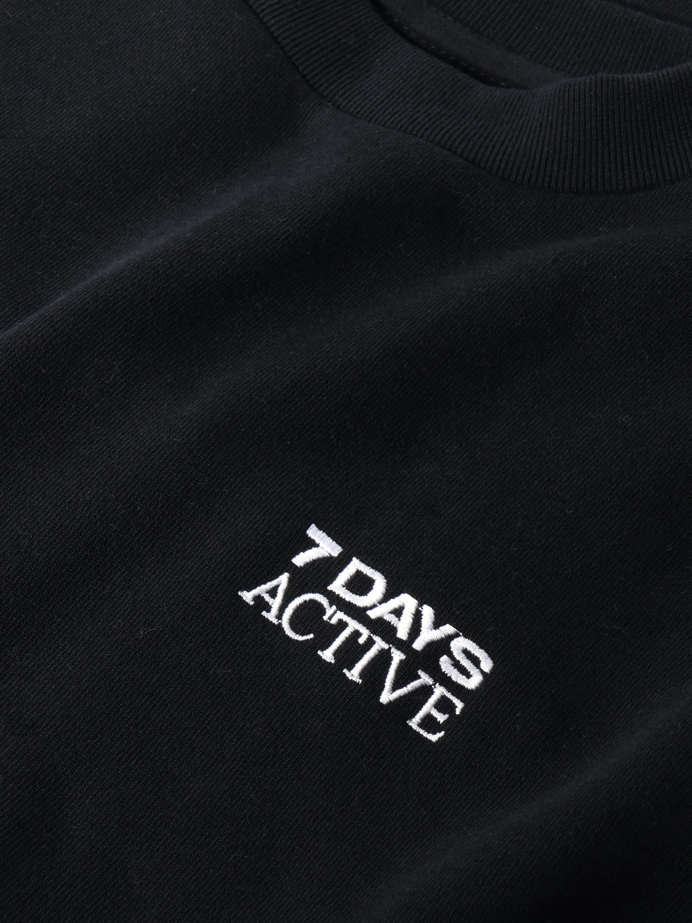 Organic Fitted Crewneck