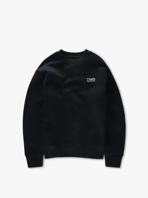 Organic Fitted Crewneck