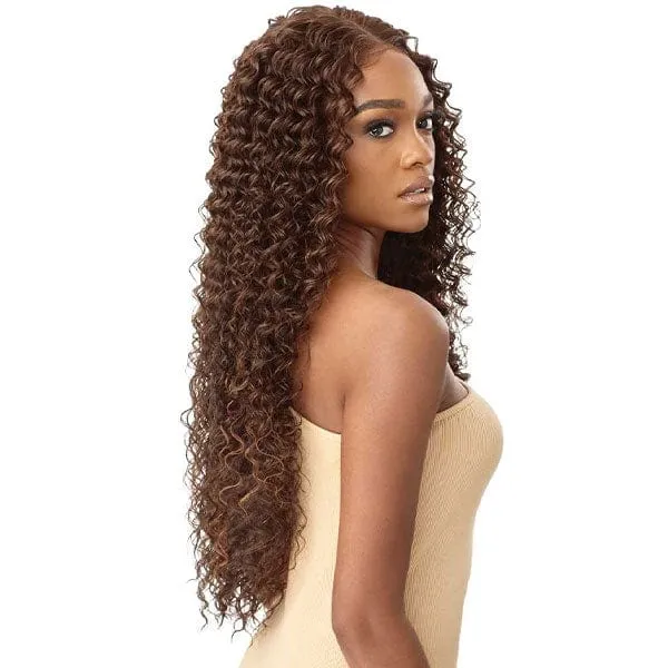 Outre Human Hair Blend 360 Lace Front Wig - KAYREENA