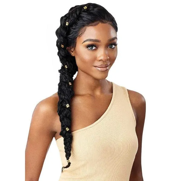 Outre Human Hair Blend 360 Lace Front Wig - KAYREENA