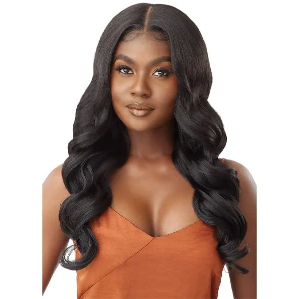 Outre Human Hair Blend 5x5 Lace Closure Wig - HHB BODY CURL 24"
