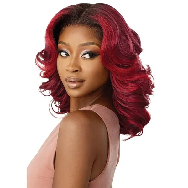 Outre Human Hair Blend 5x5 Lace Closure Wig - HHB BODY WAVE 16"