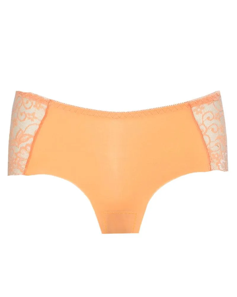 Pack of 3 - Embroidered Cotton Net Panty For Women
