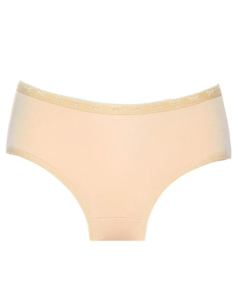 Pack of 3 - Sexy Soft Plain Cotton Panty For Ladies