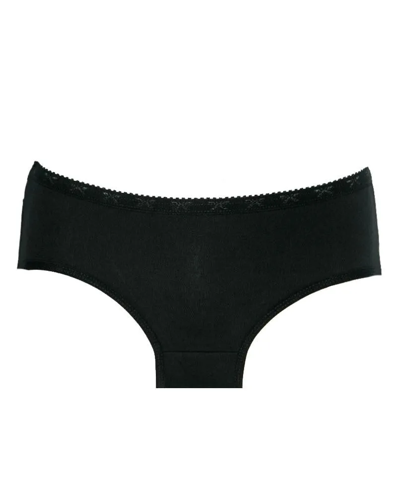 Pack of 3 - Sexy Soft Plain Cotton Panty For Ladies