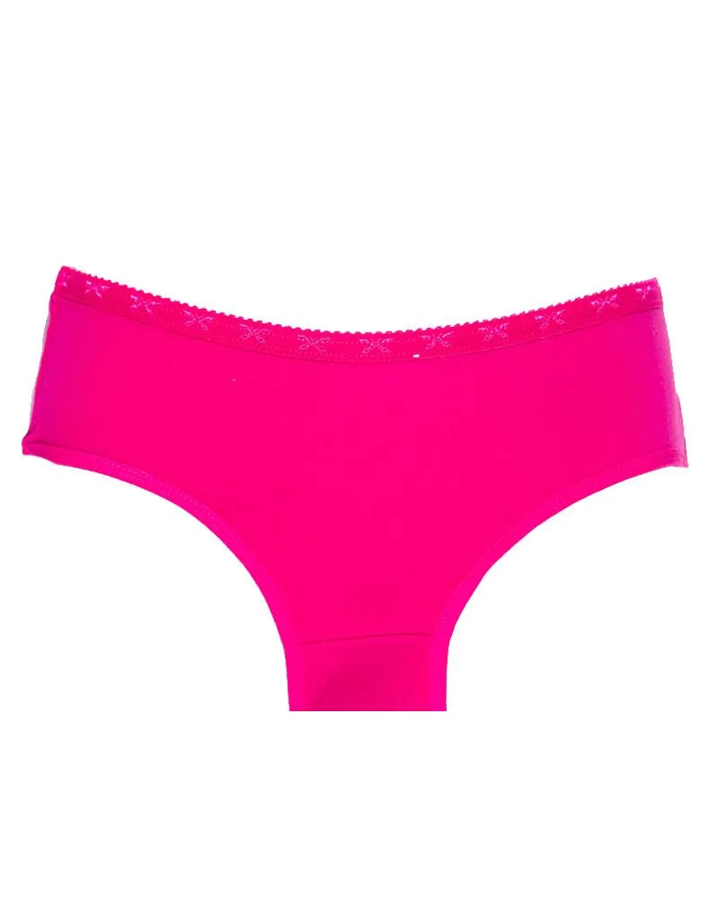 Pack of 5 - Sexy Soft Plain Cotton Panty For Ladies