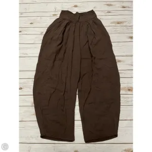 Pants Linen By Cme In Brown, Size: M