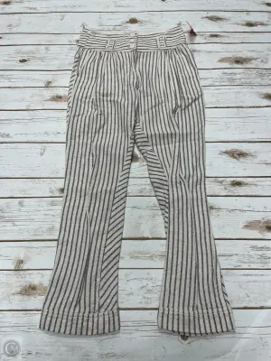 Pants Linen By Free People In Striped Pattern, Size: 2
