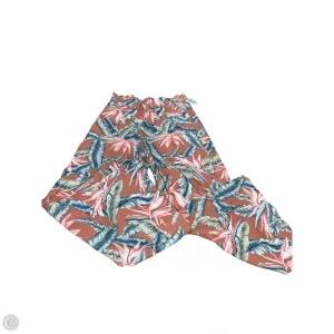 Pants Linen By Loft In Tropical Print, Size: Xs