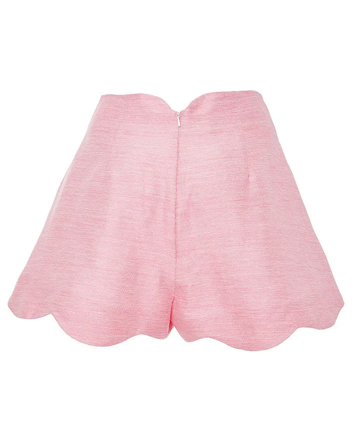PAPER London | Fraise Shorts in Pink Melange