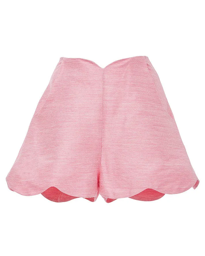 PAPER London | Fraise Shorts in Pink Melange