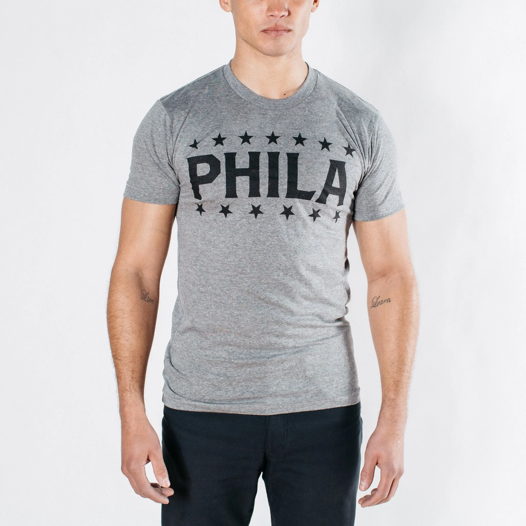 Philadelphia Grey Gym T-Shirt